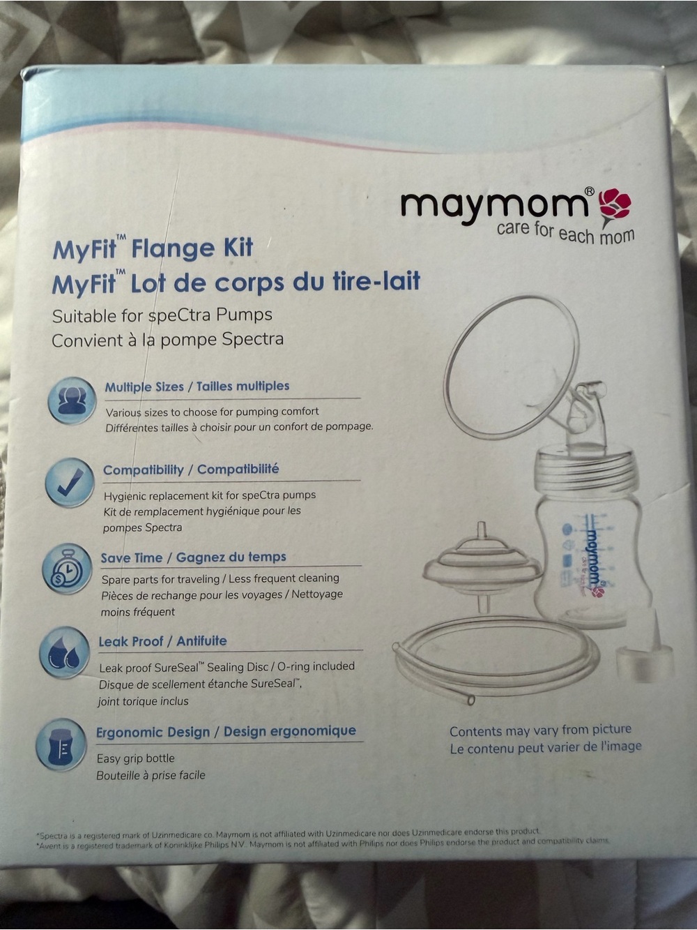 maymom MyFit Flange Kit - Suitable for Spectra Pumps